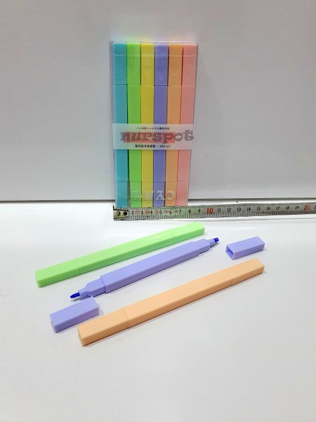 kırtasiye işaret kalemi 6 lı çift taraflı kaliteli keçeli kalem 509