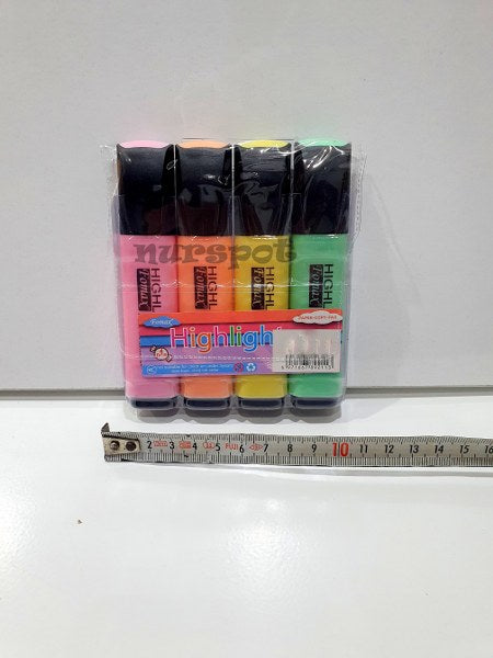 kırtasiye işaretleme keçeli kalem 4 lü set 211