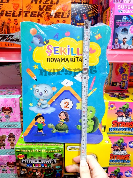 boyama kitabı 12 yaprak 24 sayfa beyaz kağıt 1260