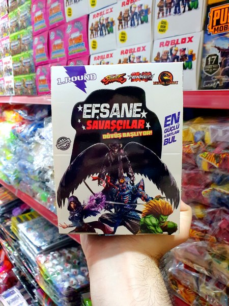 efsane savaşçılar kutulu yeni model 6345