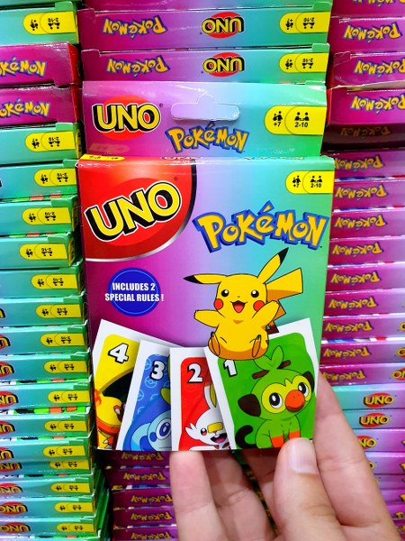 oyun kartı pokemon uno 1907