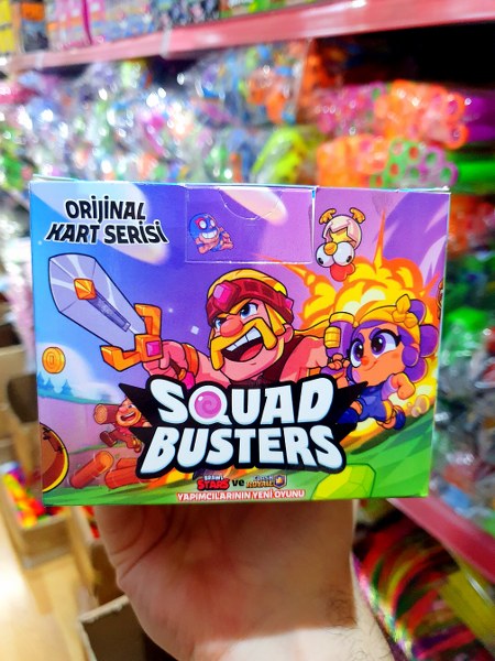 oyuncak oyun kartı SQUAD BUSTERS 9473