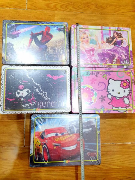 yapboz kaliteli kalın karton