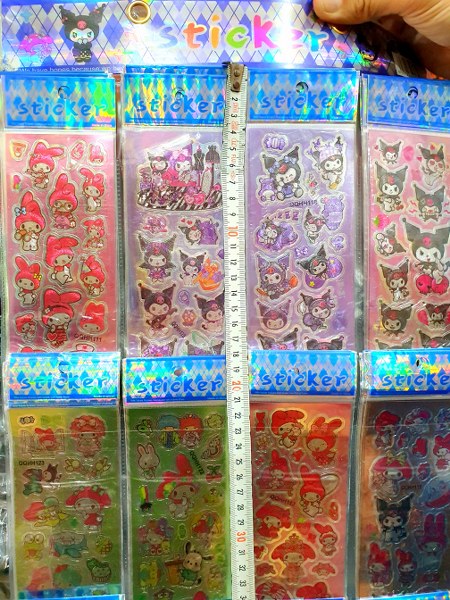 kuromi sticker 96 lı stand