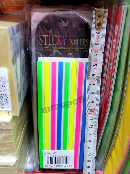 yapışkanlı postit işaretleme ince model 80 yaprak 3199