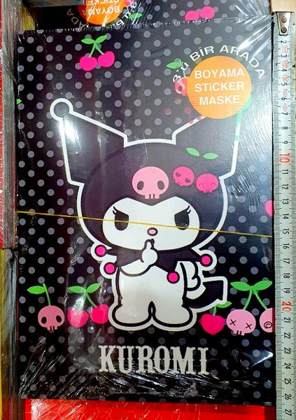 stickerli boyama maske seti