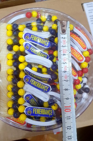 boncuk bileklik taraftar model karma 6486