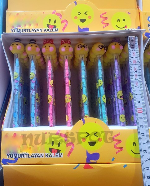 emoji yumurtlayan kalem 48 li