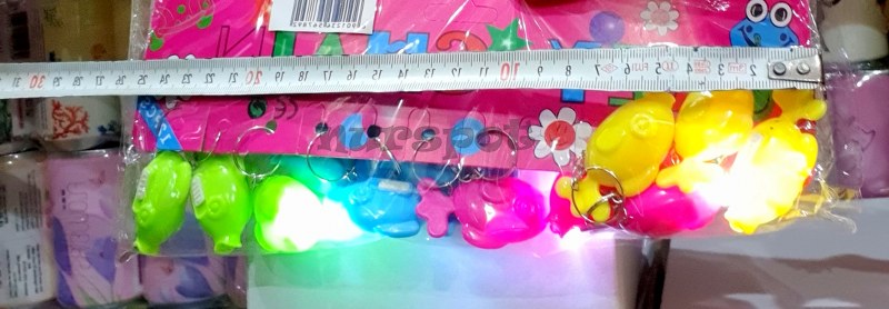 ışıklı anahtarlık balık model 7892