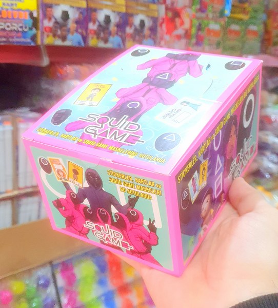 squid game oyun kartı 24 lü 4505