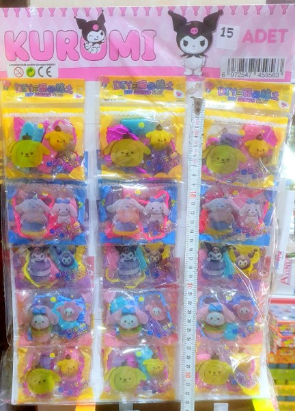 oyun hamuru kuromi kalıplı set 9563