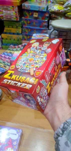 z kuşağı kutulu kart seti 40 lı kutu 1642