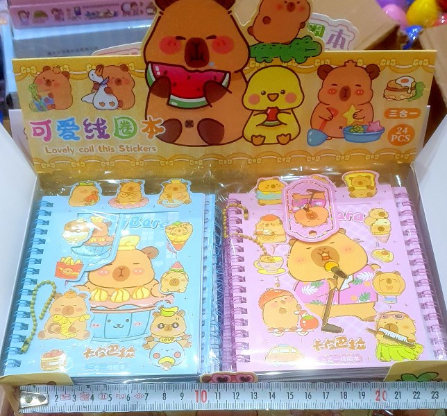 not defteri stickerli 3655