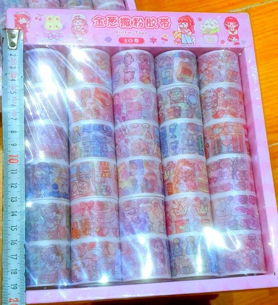 rulo sticker simli 30 lu paket 1898