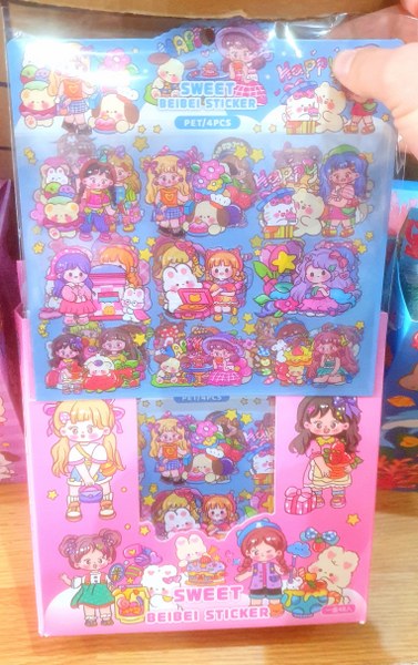 sticker 4 lü set kaliteli 2029