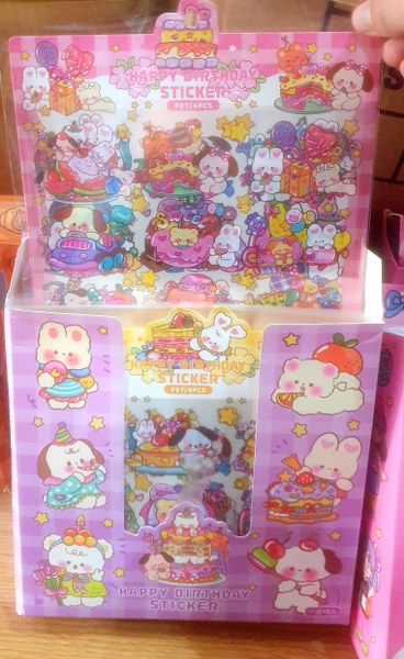 sticker 4 lü set kaliteli 2012