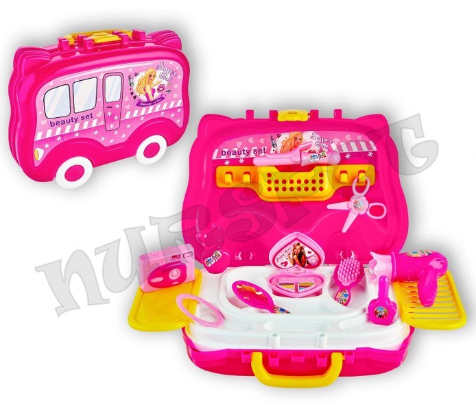 oyuncak güzellik seti valiz büyük boy 563