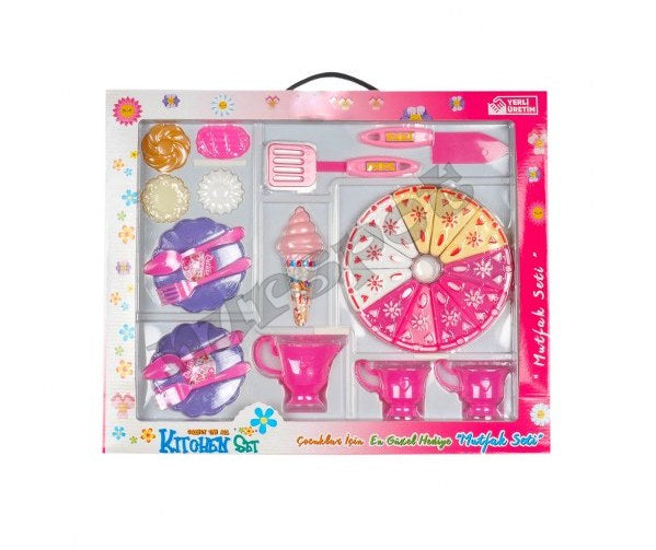 oyuncak yaş pastalı çay seti zn 3095