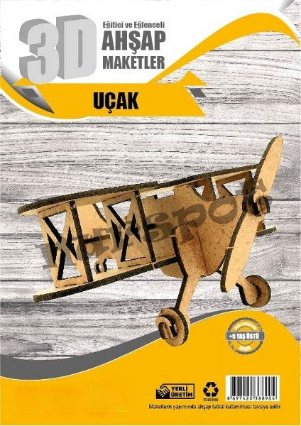 eğitici maket uçak modeli 8904