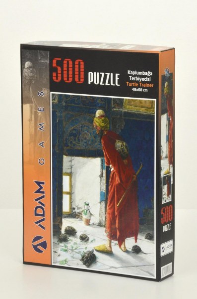 500 parça yapboz kaplumbağa terbiyecisi