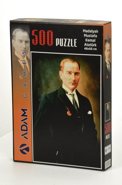 puzzle yapboz atalı 500 parça