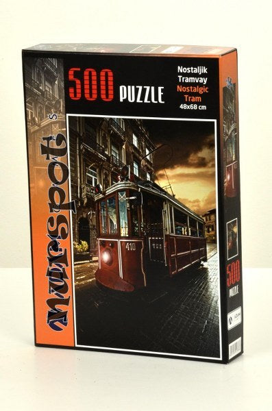 500 parça tramvay model