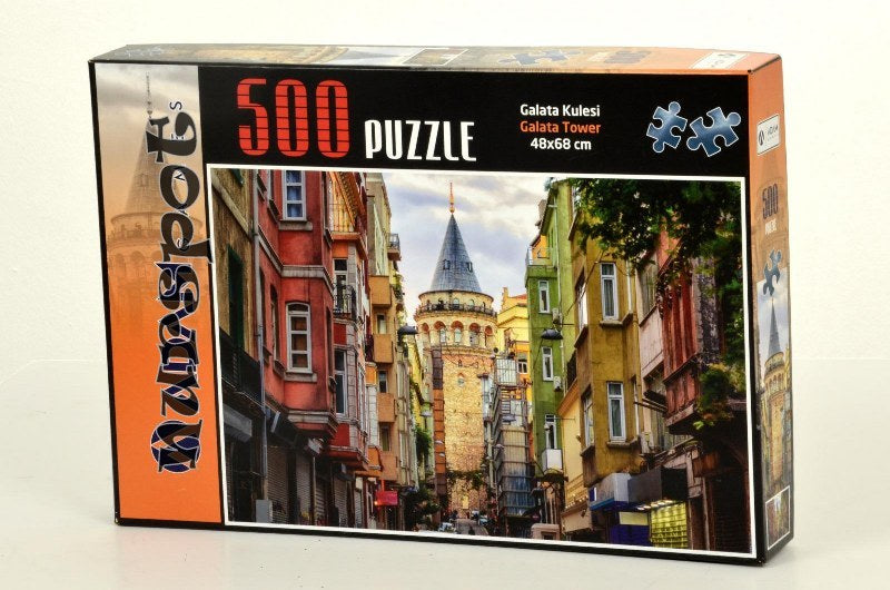 500 parça yapboz galata model
