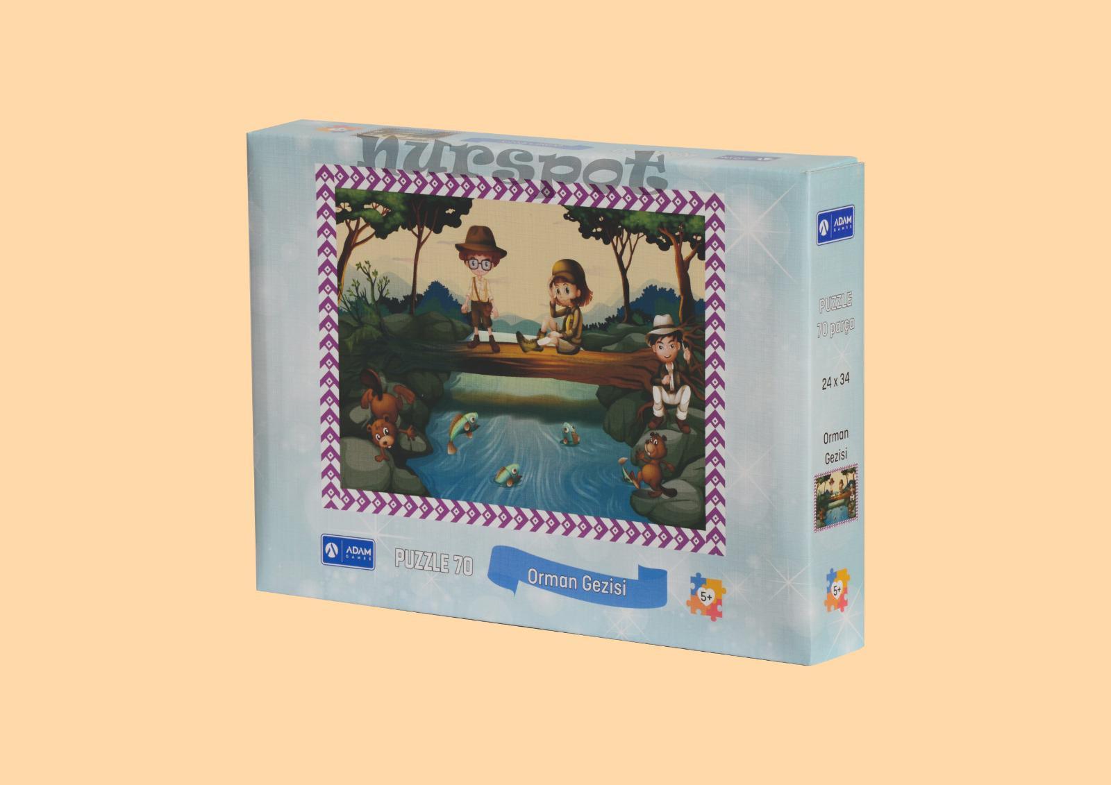 eğitici yapboz 70 parça