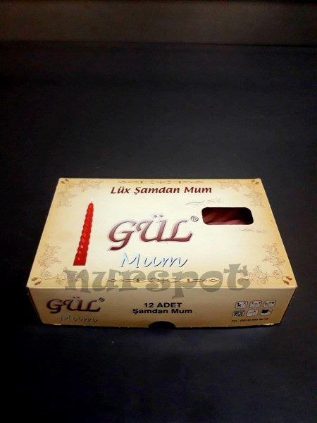 şamdan mum 12 li 9971