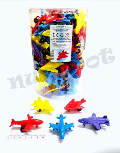 oyuncak uçak mini boy 100 lü poşet 055