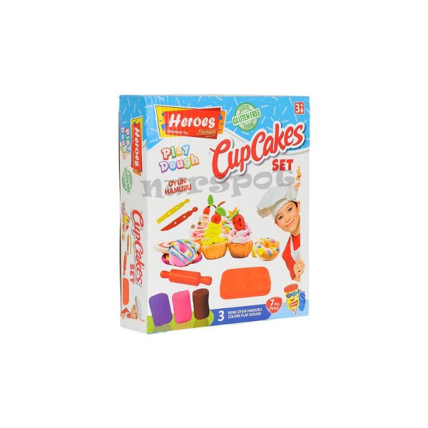 oyun hamuru cupcake seti 595