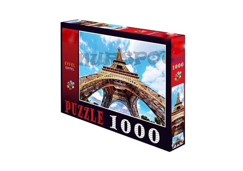 1000 parça pazıl kaliteli kutulu