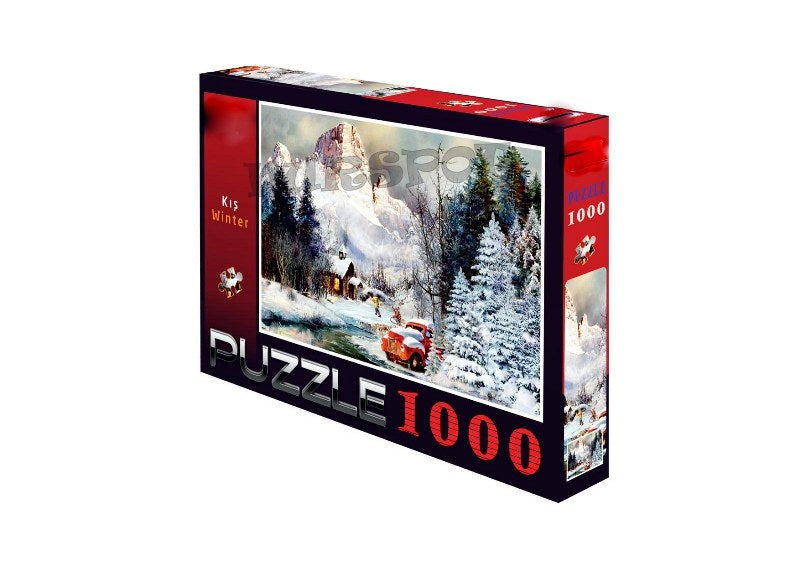 pazıl 1000 parça kutulu