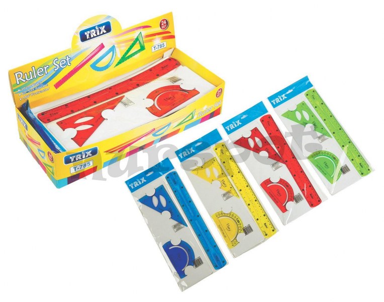 esnek çizim seti 24 lü 785