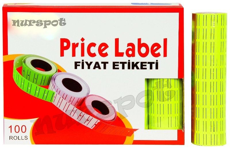 fiyat etiketi sarı 813