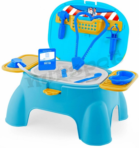 oyuncak doktor seti tabureli 572