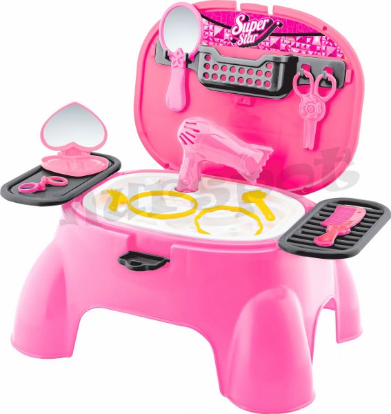 oyuncak güzellik seti tabureli 576