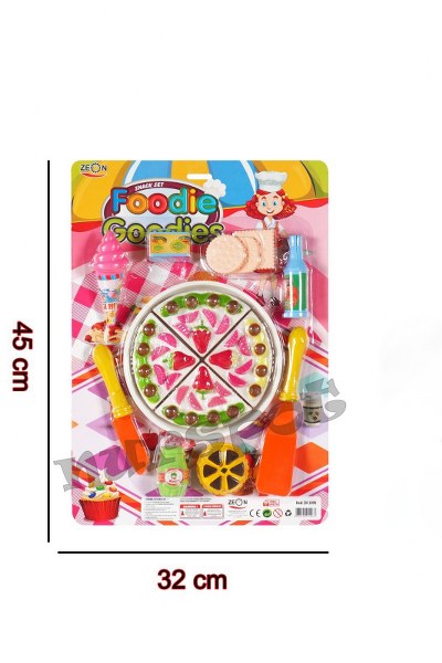 oyuncak pasta seti büyük boy 3098