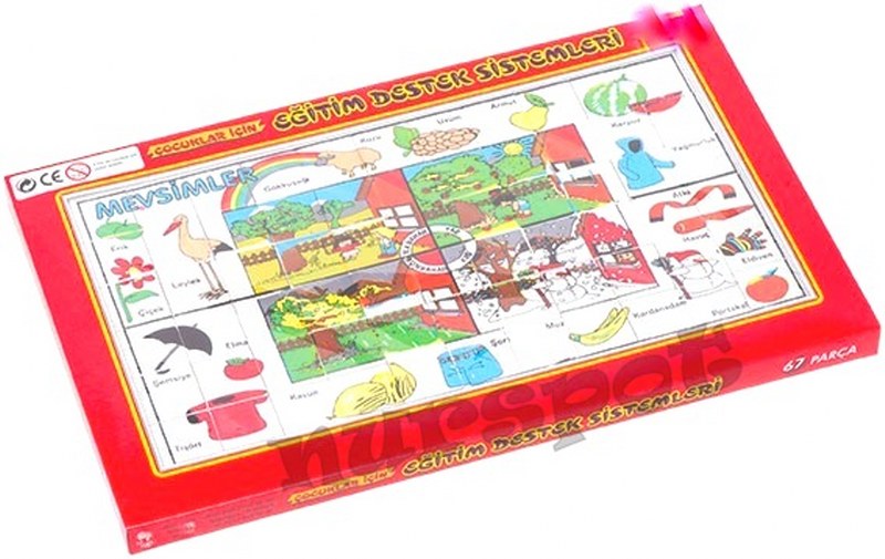 eğitici öğretici destek seti 67 parça 1325