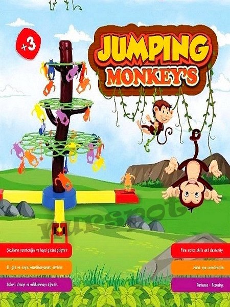 zıplayan maymun jumping monkeys 40022