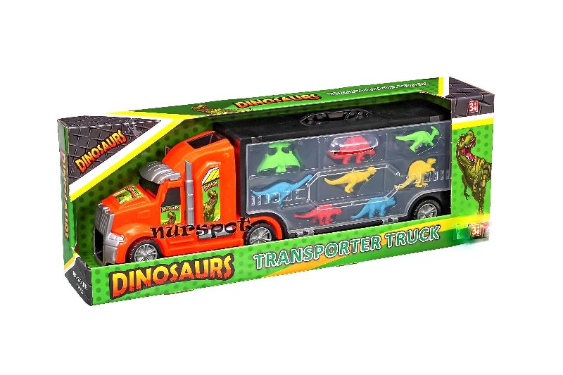 oyuncak taşıyıcı tır dinazor seti büyük boy 879