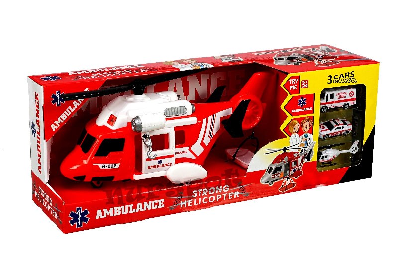 oyuncak ambulans seti arabalı büyük boy 2004