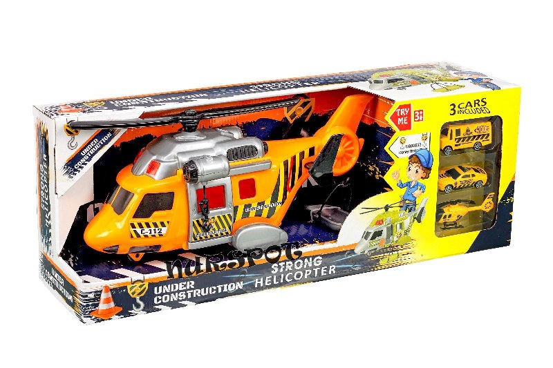 oyuncak helikopter arabalı set büyük boy 2006