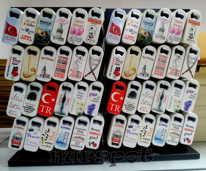 magnet açacaklı buzdolabı süsü