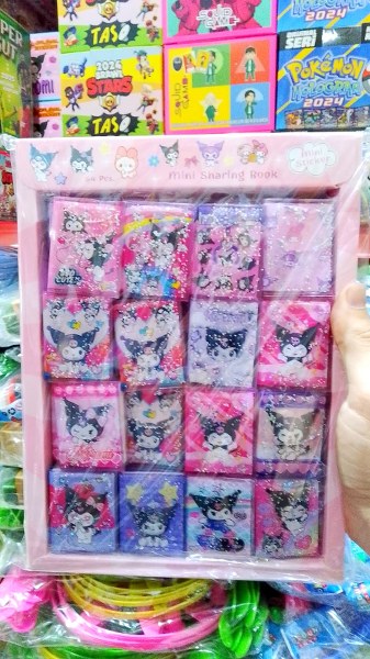 sulu defter sticker simli yeni model