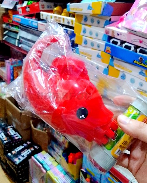 köpük atan baloncuk tabancası pilli