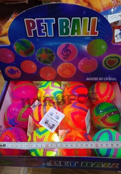 ışıklı renkli top