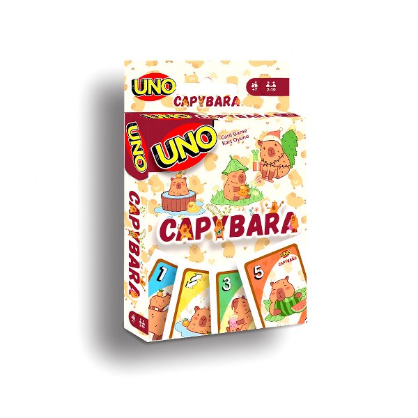 oyun kartı kapibara model