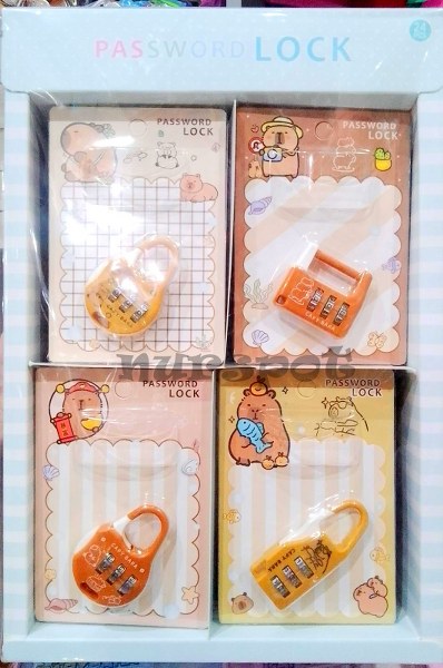 şifreli kilit kapibara model 7701