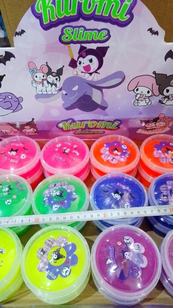 slime parlak renkler kurom kutulu 1547